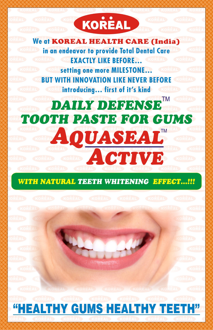 Aquaseal Gum Specialist | With Folic Acid - Aloe Vera & Tea Tree Oil